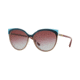Burberry BE3096 Progressive Prescription Sunglasses, 55mm, Red/light Gold, BE3096-126590-55-PRO