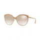 Burberry BE3096 Progressive Prescription Sunglasses, 55mm, Beige/light Gold, BE3096-12667I-55-PRO