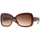 Burberry BE4033 Progressive Sunglasses Red On Horn Striped Brown Frame / 58 mm Prescription Lenses, 308813-5815