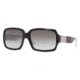 Burberry BE4076 Single Vision Sunglasses, Black Frame, Gray Gradient 316711-5616