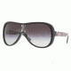 Burberry BE4093A Sunglasses 30018G-6010 - Shiny Black Gray Gradient
