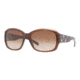 Burberry BE4129 Single Vision Prescription Sunglasses BE4129-301113-5617 - Frame Color Brown, Lens Diameter 56 mm