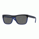 Burberry BE4171 Single Vision Prescription Sunglasses BE4171-346087-57 - Lens Diameter 57 mm, Frame Color Top Black/blue