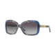 Burberry BE4173 Single Vision Prescription Sunglasses BE4173-36138G-58 - Lens Diameter 58 mm, Frame Color Blue Gradient Striped