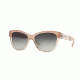 Burberry BE4206 Single Vision Prescription Sunglasses BE4206-35608G-55 - Lens Diameter 55 mm, Frame Color Top Opal Nude On Nude