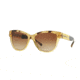 Burberry BE4206 Single Vision Prescription Sunglasses BE4206-356213-55 - Lens Diameter 55 mm, Frame Color Top Light Horn On Yellow