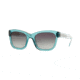 Burberry BE4209 Progressive Prescription Sunglasses BE4209-35428G-52 - Lens Diameter 52 mm, Frame Color Turquoise