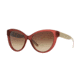 Burberry BE4220 Progressive Prescription Sunglasses BE4220-357613-56 - Lens Diameter 56 mm, Frame Color Matte Red