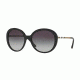 Burberry BE4239Q Single Vision Prescription Sunglasses BE4239Q-30018G-57 - Lens Diameter 57 mm, Frame Color Black