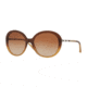 Burberry BE4239Q Single Vision Prescription Sunglasses BE4239Q-336913-57 - Lens Diameter 57 mm, Frame Color Brown Gradient Hazelnut