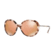Burberry BE4239Q Single Vision Prescription Sunglasses BE4239Q-36637J-57 - Lens Diameter 57 mm, Frame Color Pink Havana
