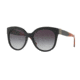 Burberry BE4243 Single Vision Prescription Sunglasses BE4243-36378G-55 - Lens Diameter 55 mm, Frame Color Black