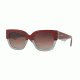 Burberry BE4252 Single Vision Prescription Sunglasses BE4252-3653E2-53 - Lens Diameter 53 mm, Frame Color Top Bordeaux On Grey