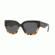Burberry BE4252F Single Vision Prescription Sunglasses BE4252F-364987-55 - Lens Diameter 55 mm, Frame Color Top Black On Havana