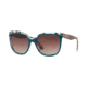 Burberry BE4270 Bifocal Prescription Sunglasses, 55mm, Top Green On Check, BE4270-3731E2-55-BI
