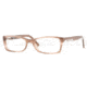 Burberry Eyeglasses BE2076 with No-Line Progressive Rx Prescription Lenses 3026-5016 - Light Violet Striped 