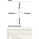 Burris Xtreme Tactical 3-15x50 mm Rifle Scope, 34 mm Tube, First Focal Plane, Black, Matte, Red G2B Mil-Dot Reticle, Mil Rad Adjustment, 201033