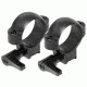 Burris Rimfire/Airgun Deluxe Steel Quick Detach .22 Rings - Medium, Matte Black 420068