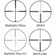 Burris Six X Rifle Scope Reticles