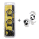 Burris Signature Zee Rings 1 Inch, Medium, Black, w/ Burris 1 Inch Signature Posi-Align Offset Insert Kit, 420520-KIT