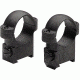 Burris Rifle Scope Ring Mounts, CZ 550, Long Action, Medium, 1 in Tube, Gloss, Black, 420130