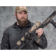 Burris Xtreme Tactical 5-25x50mm Rifle Scope, 34mm Tube, First Focal Plane, Red SCR Mil Reticle, Mil Rad Adjustment, Matte, Prym1 Sand, 201055