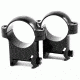 Burris Zee 1in Steel Rifle Scope Rings,High, Black Gloss 420082