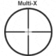 Multi-X Reticle in Rifle scopes