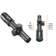 Bushnell 1-4x24 Elite 4500 Rifle Scope, 30 mm, Secong Focal Plane, Multi-X, 120 MOA,Box, Black, REL1424BS3