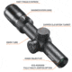 Bushnell 1-4x24 Elite 4500 Rifle Scope, 30 mm, Secong Focal Plane, Multi-X, 120 MOA,Box, Black, REL1424BS3