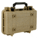 Bushnell 11.6in Waterproof Hard Single Gun Case with Foam, Tan, Compact, BN00010-TAN