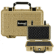 Bushnell 11.6in Waterproof Hard Single Gun Case with Foam, Tan, Compact, BN00010-TAN