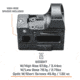 Bushnell AR Optics First Strike 2.0 Reflex Red Dot Sight, 3 MOA, Aimpoint Base, Matte Black, AR71XRS