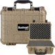 Bushnell Compact 13.37in Waterproof Gear Hard Case w/ Foam, Tan, Standard, BN00001-TAN