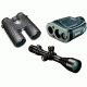 Bushnell Elite Package - Bushnell 6-24x50mm Elite Illuminated MilDot Argon 30mm Rifle Scope, Matte Black ET6245F w/ Bushnell Elite Rangefinder 205110 and Binocular 620142ED