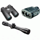 Bushnell Elite Package - Bushnell Elite 6500 2.5-16x50 Waterproof 30mm Rifle Scope, Black, Fine Multi-X Reticle w/ Bushnell Elite Rangefinder 205110 and Binocular 620142ED