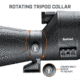 Bushnell Engage DX Spotting Scope, EXO, FMC, IPX7, Black, SENDX2680A