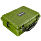 Bushnell Medium 20in Waterproof Gear/Gun Hard Case w/ Foam, Green, Large, BN00002-GRN