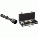 Bushnell Trophy XLT 4-12x40 Waterproof Rifle Scope, Matte Black, Multi-X Reticle 734120 and Hoppes Deluxe Gun Cleaning Accessory Kit