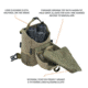 Bushnell Vault Modular Optics Protection System Binocular Pack, Green, BABINPCT