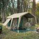 Bushtec Adventure Delta Zulu 3000 Chalet Tent, Olive, CHA001FR2
