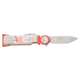Busted Knuckle Garage Spring Assisted Knife, 3in, 3Cr13 Stainless Steel Stainless Steel, Drop Point, Gray, BKG-A001GRD