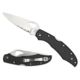 Byrd Cara Cara2 Folding Knife - Stainless Steel Blade, Black FRN Handle, Partially Serrated