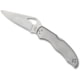 Byrd by Spyderco Harrier 2 Folding Knife, 3.36 in, Plain Blade, Stainless Steel Handle, BY01P2
