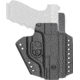 C&amp;G Holsters Denali Kydex Chest Holster, Glock 17/19, L-2XL, Left Hand, Black, 4203-100