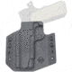 C&amp;G Holsters OWB Covert Colt 1911 Commander 4in LH S, Outside-the-Waistband OWB, Colt 1911 Commander 4in, Left, Black, 212-100