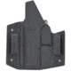 C&amp;G Holsters OWB Covert CZ P10c RH S, Outside-the-Waistband OWB, CZ P10c, Right, Black, 138-100
