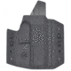 C&amp;G Holsters OWB Covert CZ P10c RH S, Outside-the-Waistband OWB, CZ P10c, Right, Black, 138-100
