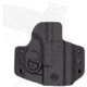 C&amp;G Holsters OWB Covert Holster Springfield Hellcat Kydex, Left Hand, Black, 663-100