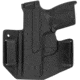 C&amp;G Holsters OWB Covert S&amp;W M&amp;P Shield 45 LH S, Outside-the-Waistband OWB, S&amp;W M&amp;P Shield 45, Left, Black, 183-100